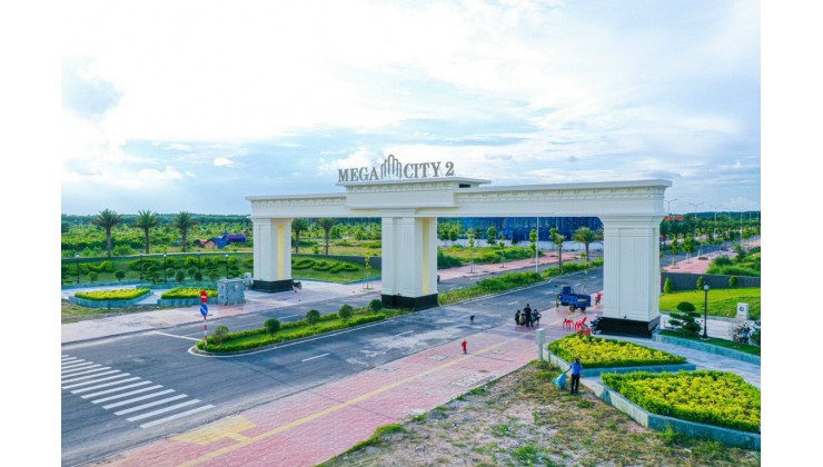 Ngợp ngân hàng cấn bán lô đất dự án Mega City 2 Nhơn Trạch giá chỉ 1,2 tỉ. Vị trí đẹp ngay trung tâm hành chính huyện